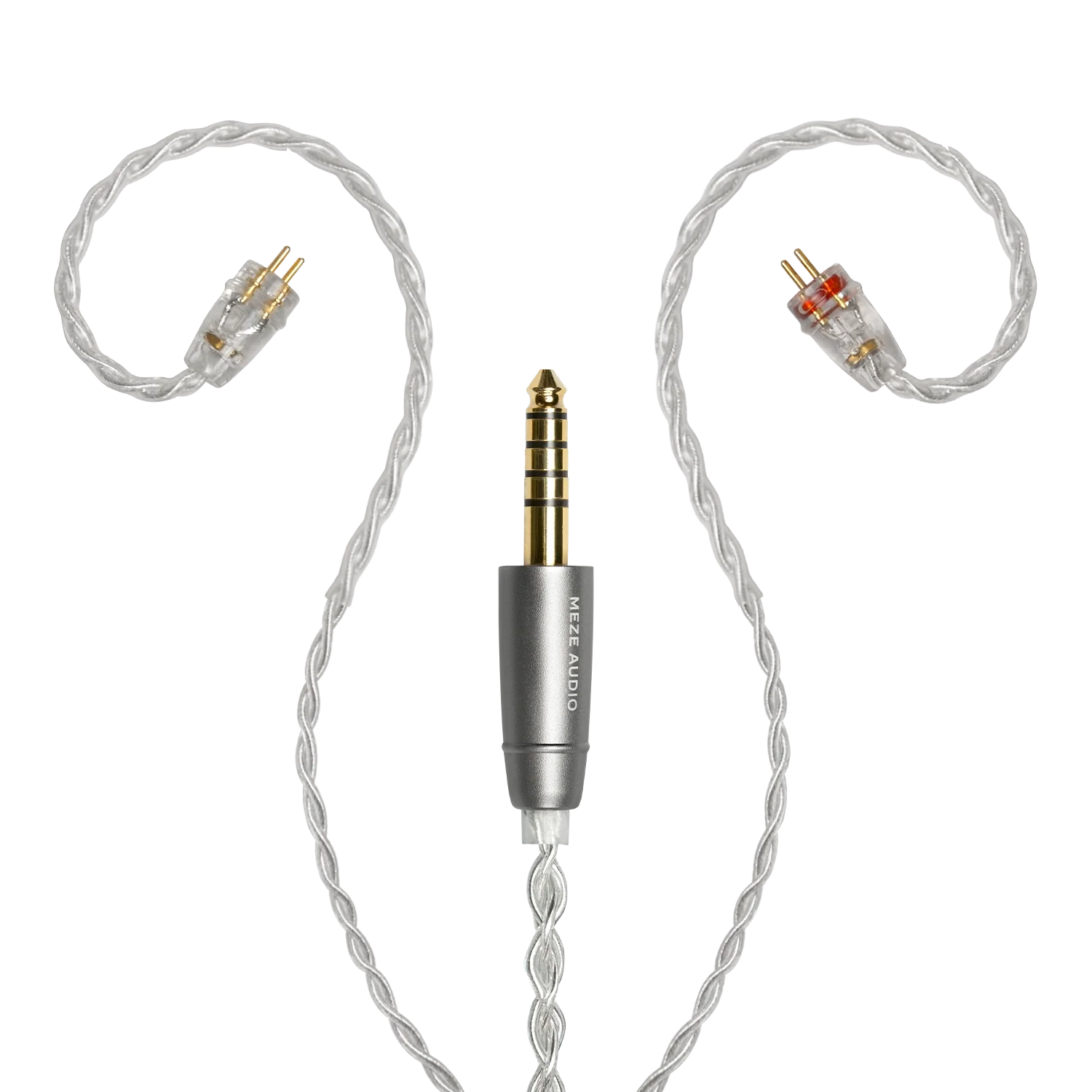 2 PIN SILVER PLATED CABLE