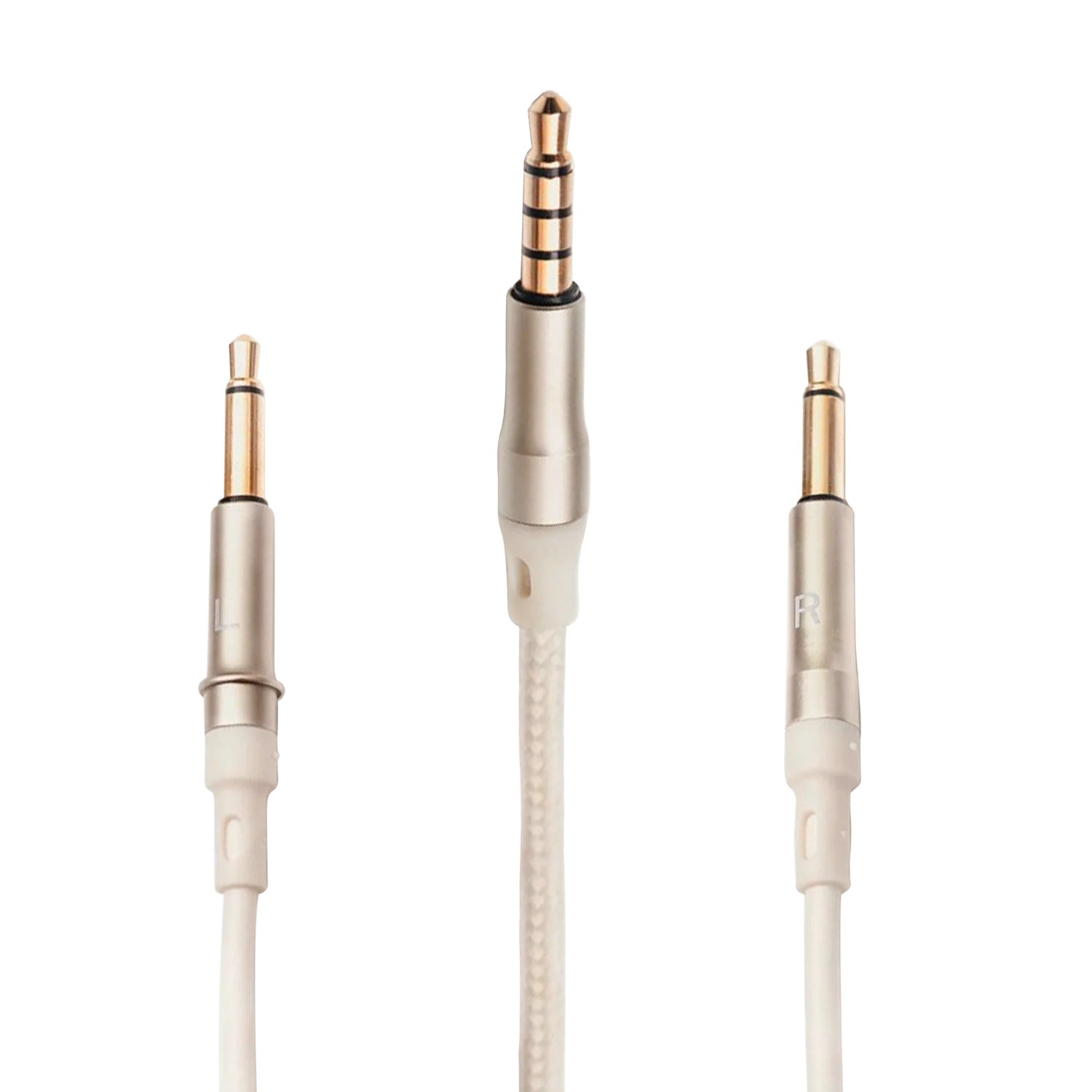 DUAL MONO 3.5 MM 99 SERIES WHITE STANDARD CABLE
